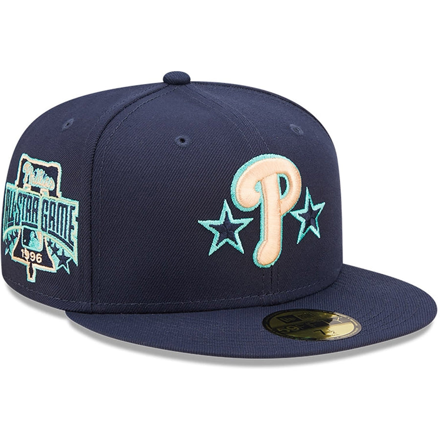 New Era x Lids HD  Philadelphia Phillies Oceanside Peach 2022 59FIFTY Fitted Cap