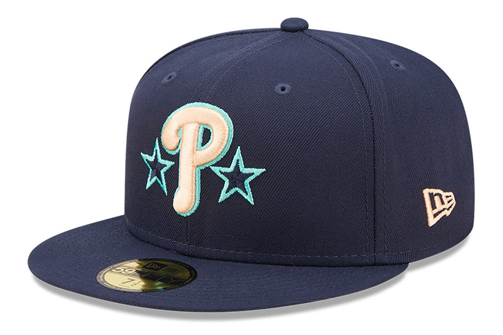 New Era x Lids HD  Philadelphia Phillies Oceanside Peach 2022 59FIFTY Fitted Cap