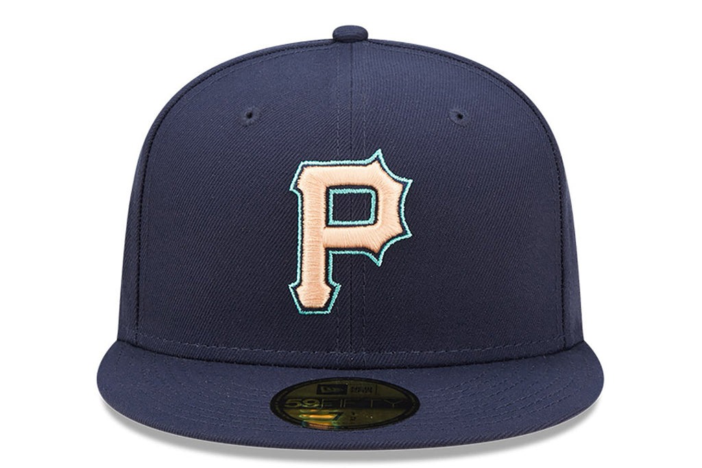 New Era x Lids HD  Pittsburgh Pirates Oceanside Peach 2022 59FIFTY Fitted Cap