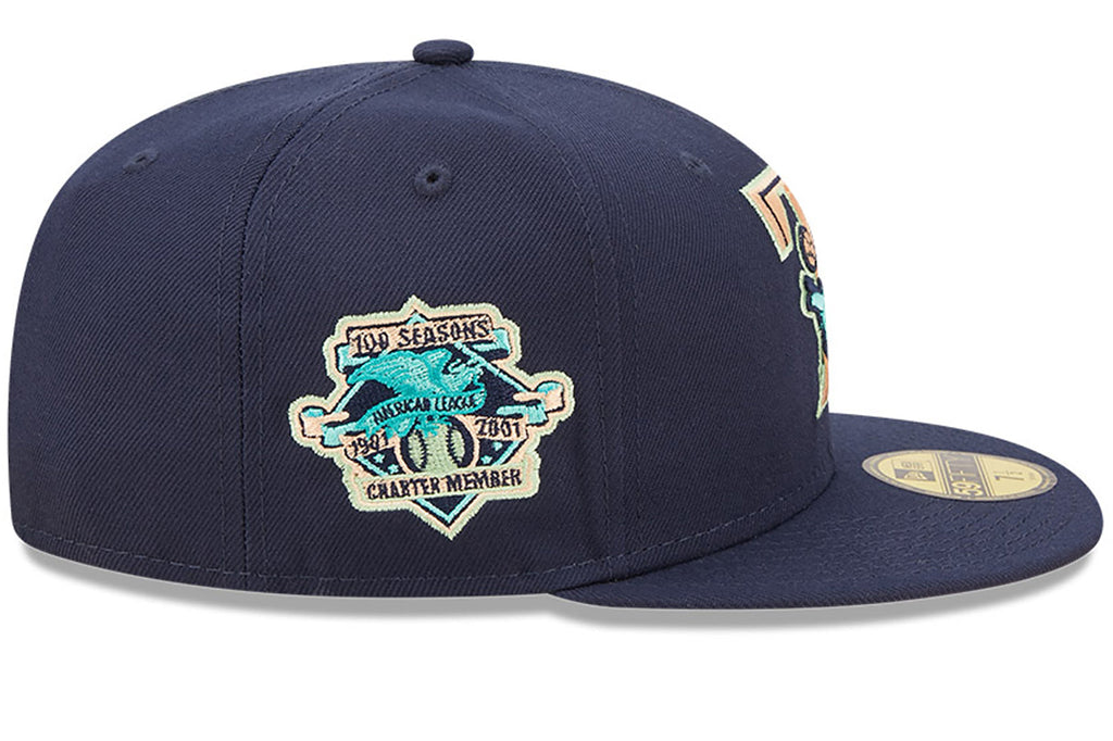 New Era x Lids HD  Toronto Blue Jays Oceanside Peach 2022 59FIFTY Fitted Cap