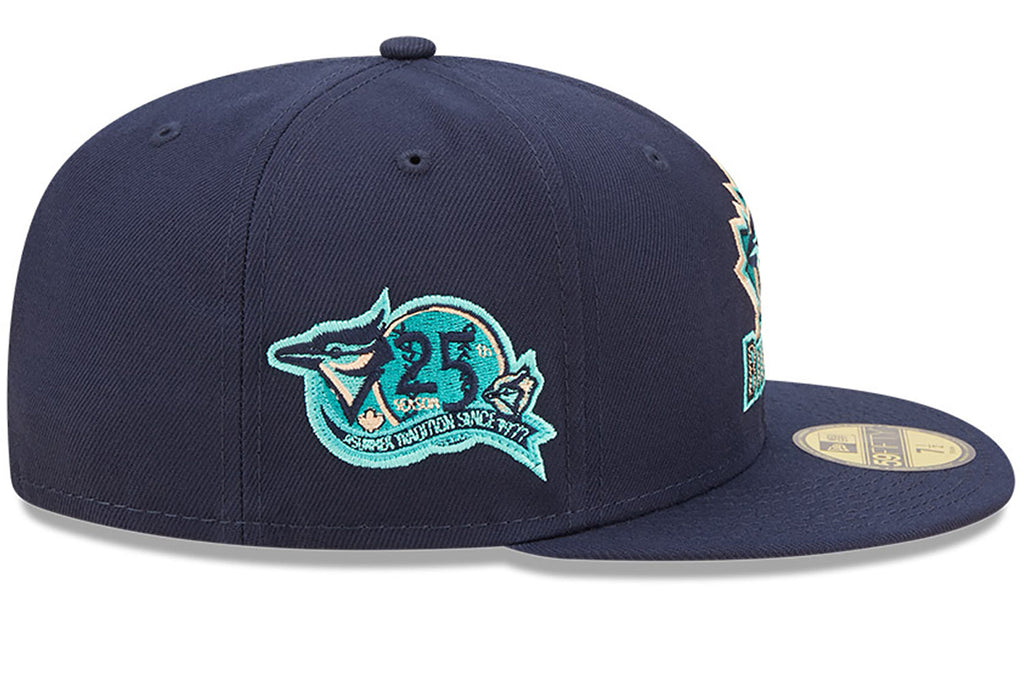 New Era x Lids HD  Toronto Blue Jays Oceanside Peach 2022 59FIFTY Fitted Cap