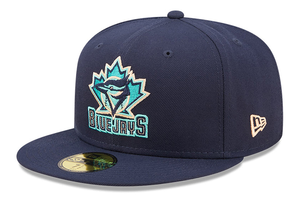 New Era x Lids HD  Toronto Blue Jays Oceanside Peach 2022 59FIFTY Fitted Cap