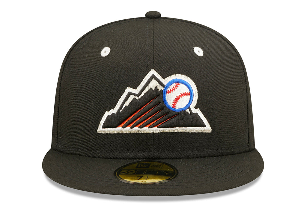 New Era x Lids HD Colorado Rockies Moon Man 59FIFTY Fitted Cap