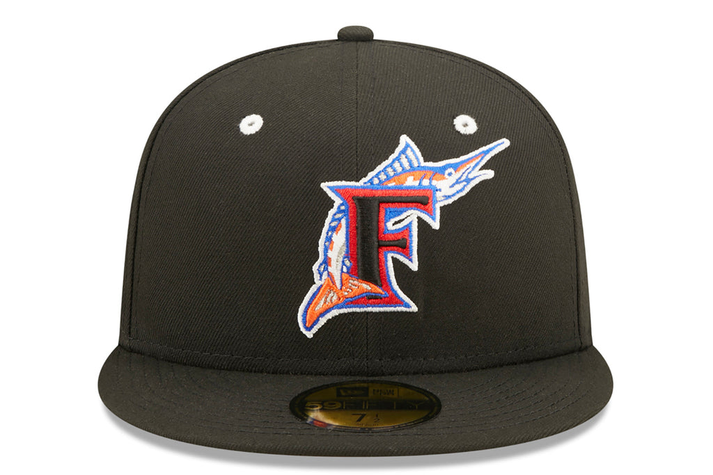 New Era x Lids HD Florida Marlins Moon Man 59FIFTY Fitted Cap