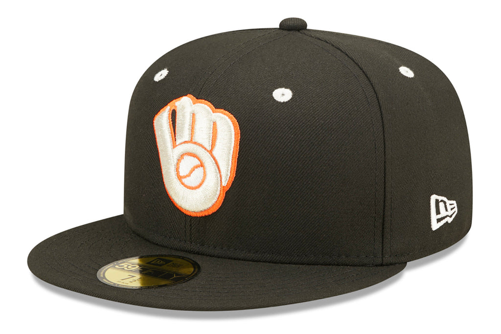 New Era x Lids HD Milwaukee Brewers Moon Man 59FIFTY Fitted Cap