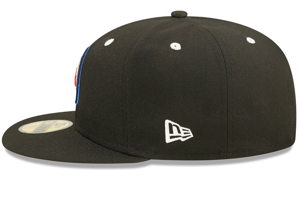 New Era x Lids HD New York Mets Moon Man 59FIFTY Fitted Cap