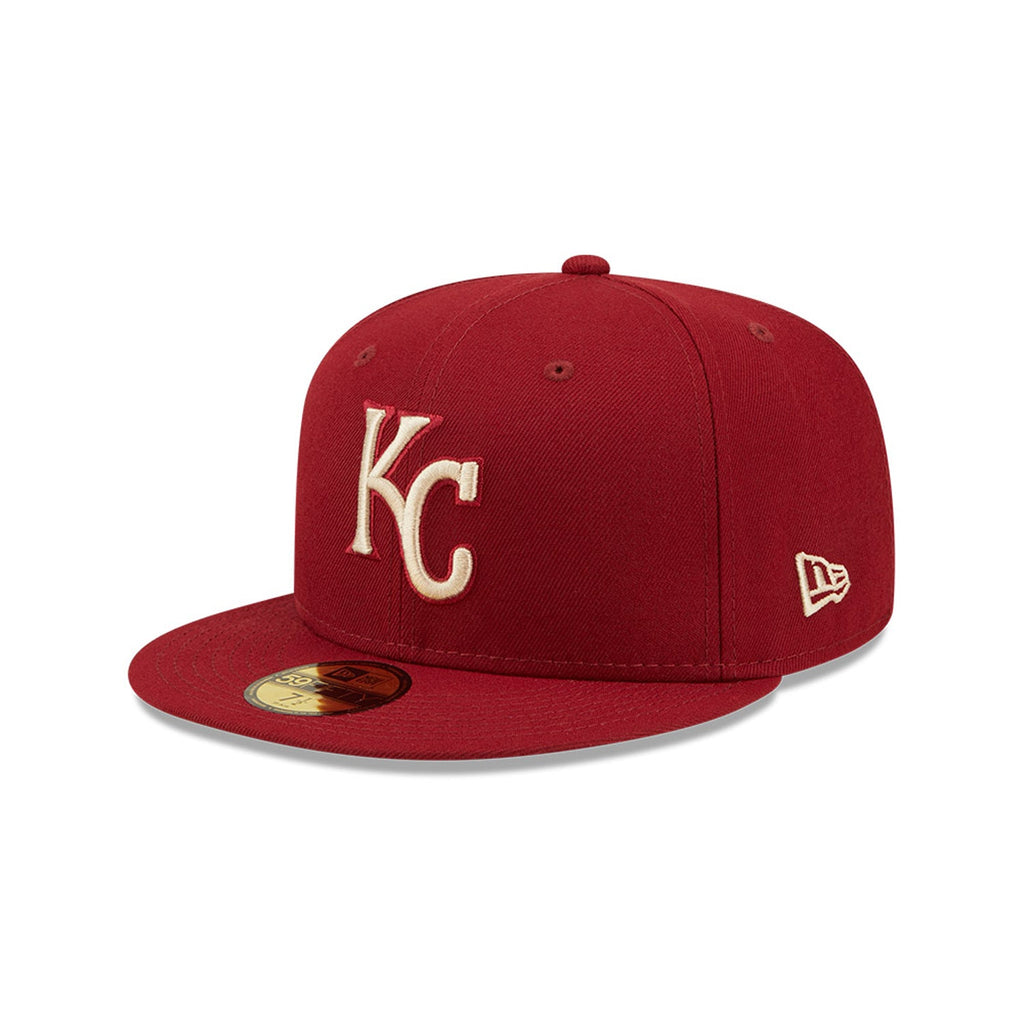 New Era x Lids HD  Kansas City Royals Cardinal Sunshine 2022 59FIFTY Fitted Cap