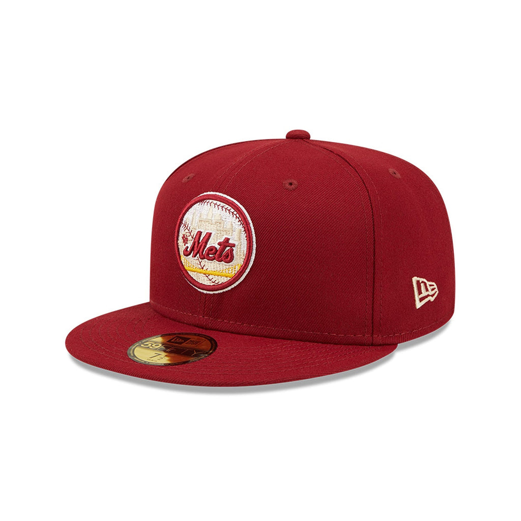 New Era x Lids HD  New York Mets Cardinal Sunshine 2022 59FIFTY Fitted Cap