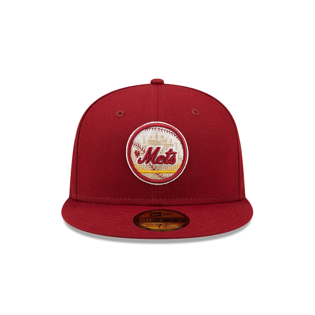 New Era x Lids HD  New York Mets Cardinal Sunshine 2022 59FIFTY Fitted Cap