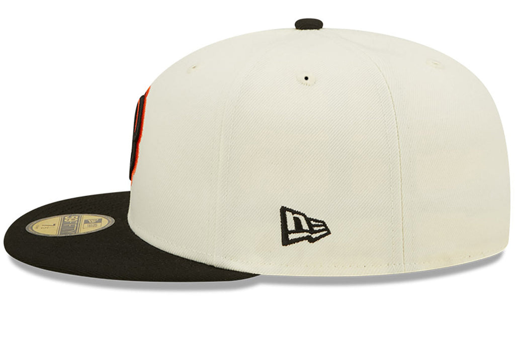 New Era x Lids HD  Baltimore Orioles Off-White  2022 B-MORE 59FIFTY Fitted Cap