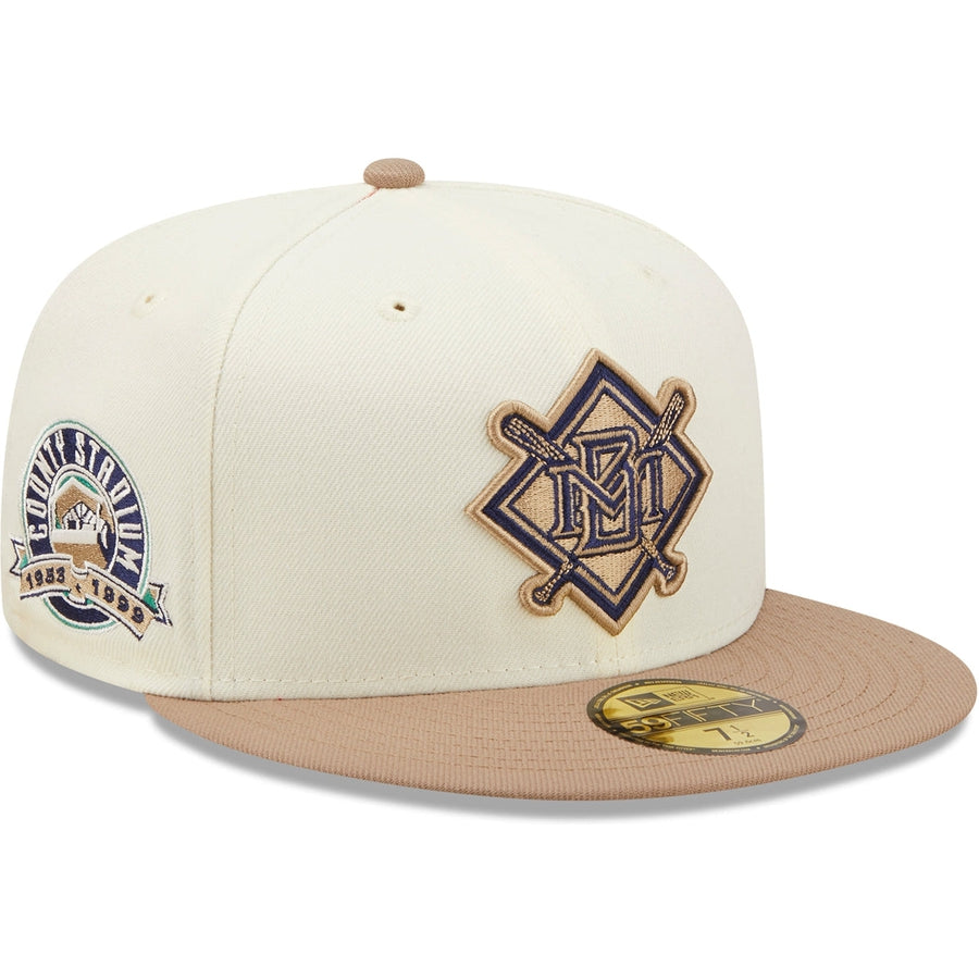 New Era x Lids HD  Milwaukee Brewers Strictly Business 59FIFTY Fitted Cap