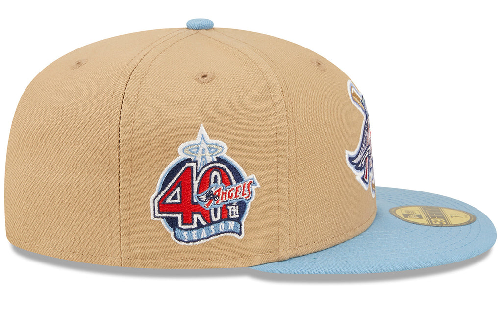 New Era x Lids HD  Anaheim Angels Classic Camel 2022 59FIFTY Fitted Cap