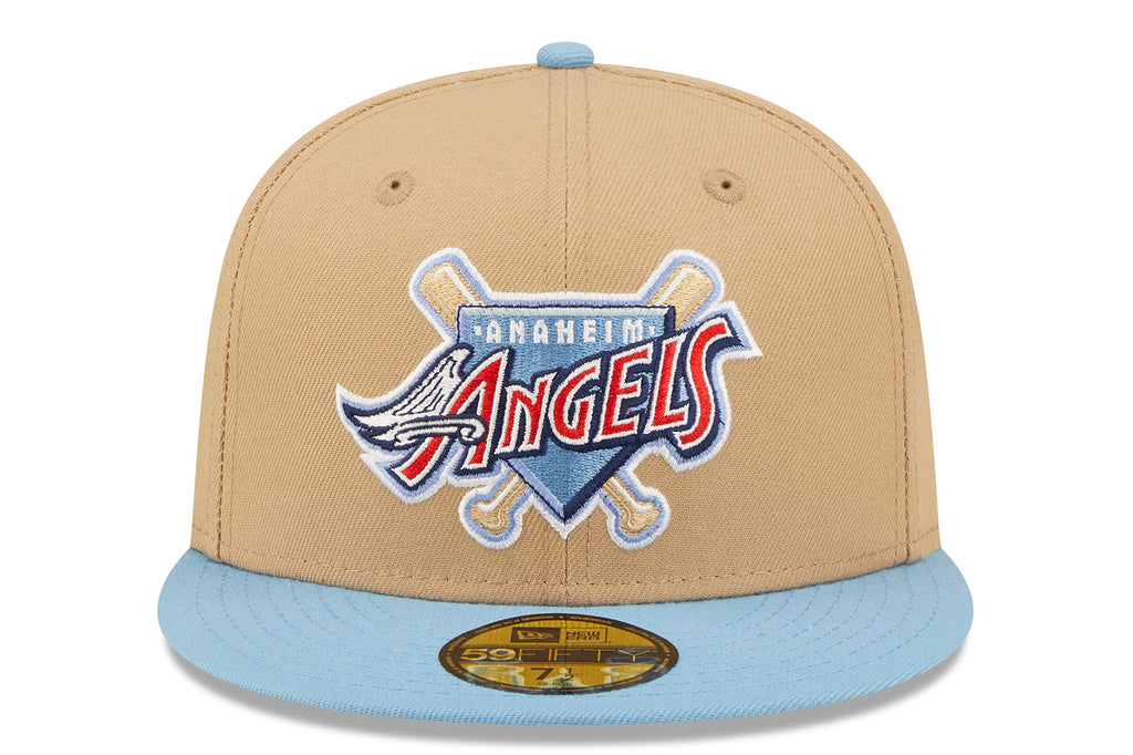 New Era x Lids HD  Anaheim Angels Classic Camel 2022 59FIFTY Fitted Cap