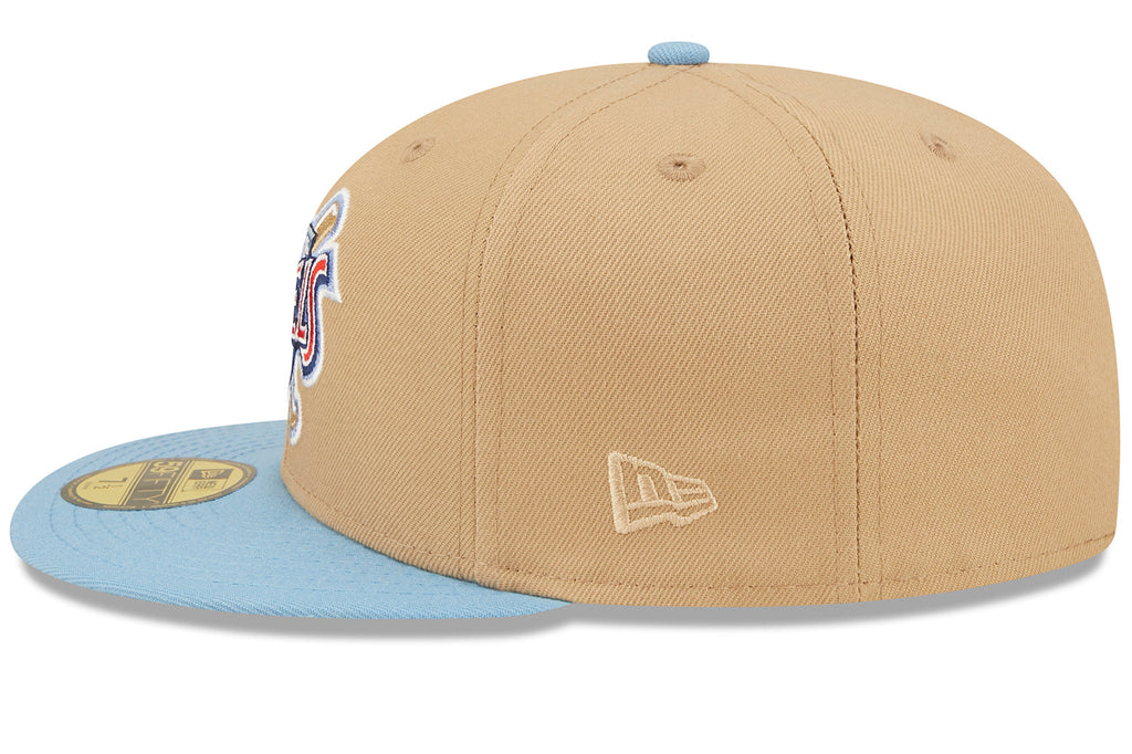 New Era x Lids HD  Anaheim Angels Classic Camel 2022 59FIFTY Fitted Cap