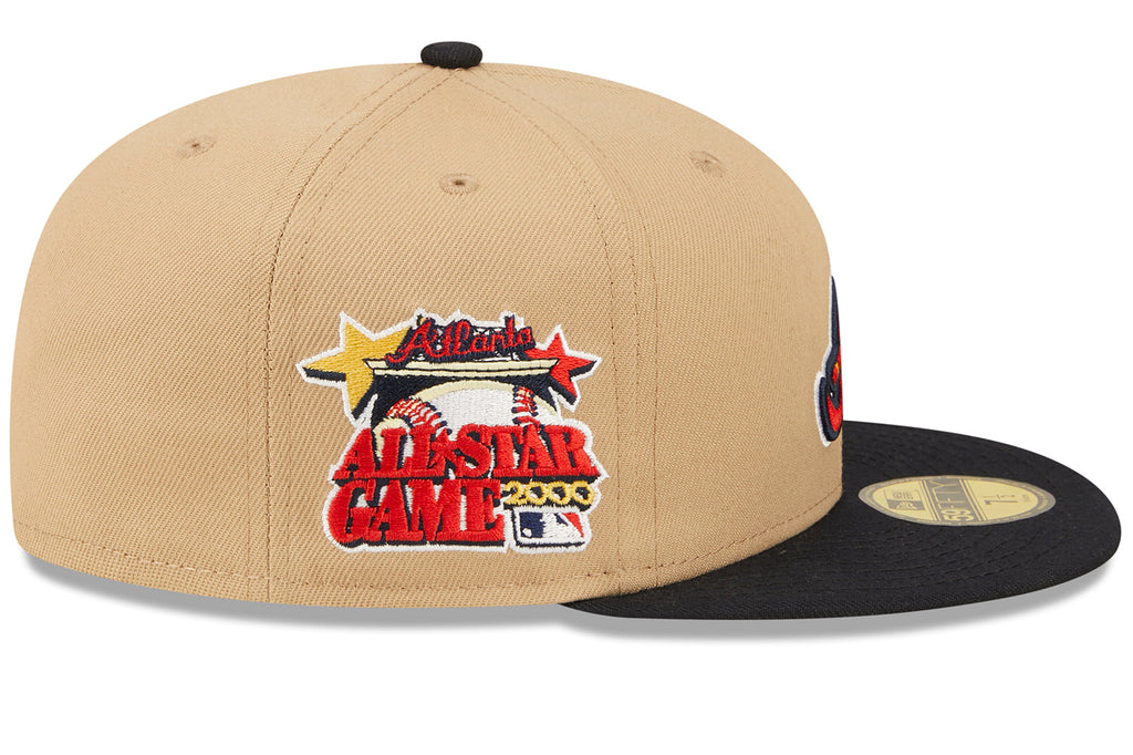 New Era x Lids HD  Atlanta Braves Classic Camel 2022 59FIFTY Fitted Cap