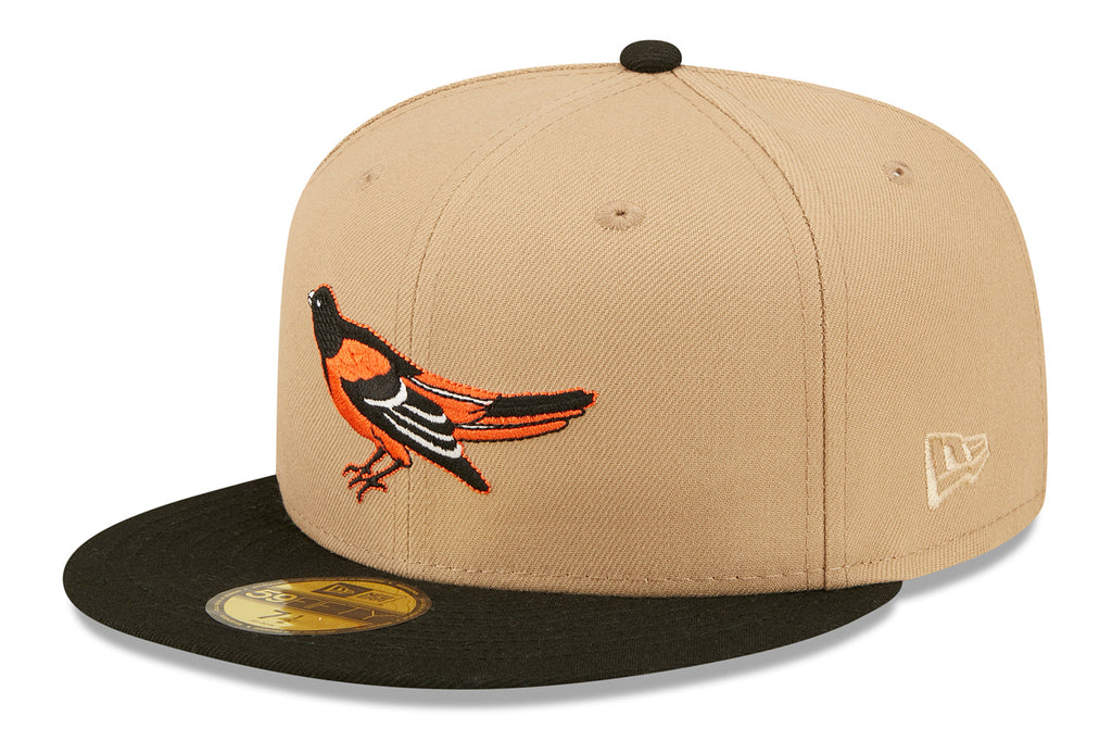 New Era x Lids HD  Baltimore Orioles Classic Camel 2022 59FIFTY Fitted Cap