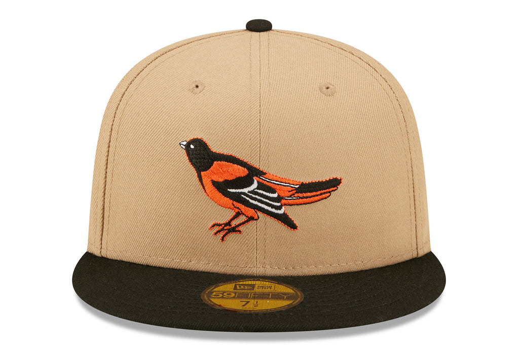 New Era x Lids HD  Baltimore Orioles Classic Camel 2022 59FIFTY Fitted Cap