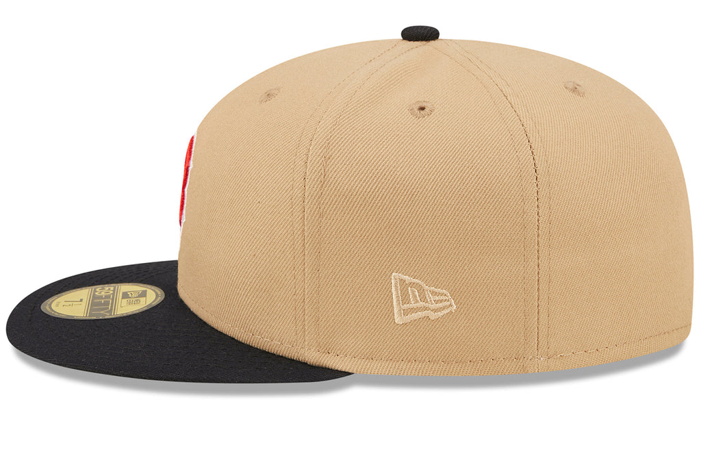 New Era x Lids HD  Boston Red Sox Classic Camel 2022 59FIFTY Fitted Cap