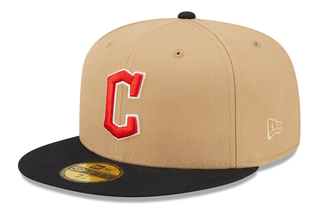 New Era x Lids HD  Cleveland Guardians Classic Camel 2022 59FIFTY Fitted Cap