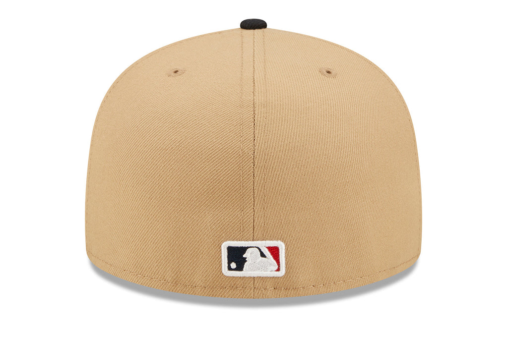 New Era x Lids HD  Cleveland Guardians Classic Camel 2022 59FIFTY Fitted Cap