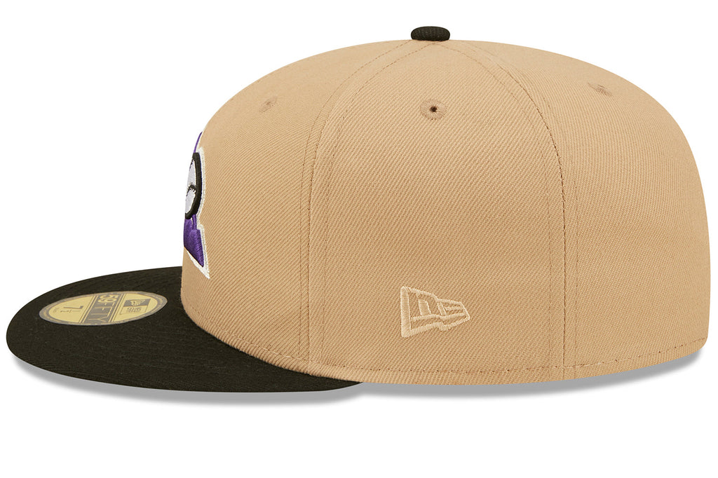 New Era x Lids HD  Colorado Rockies Classic Camel 2022 59FIFTY Fitted Cap