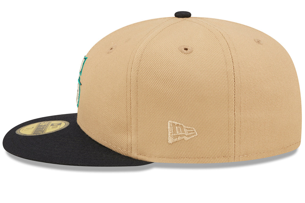 New Era x Lids HD  Seattle Mariners Classic Camel 2022 59FIFTY Fitted Cap