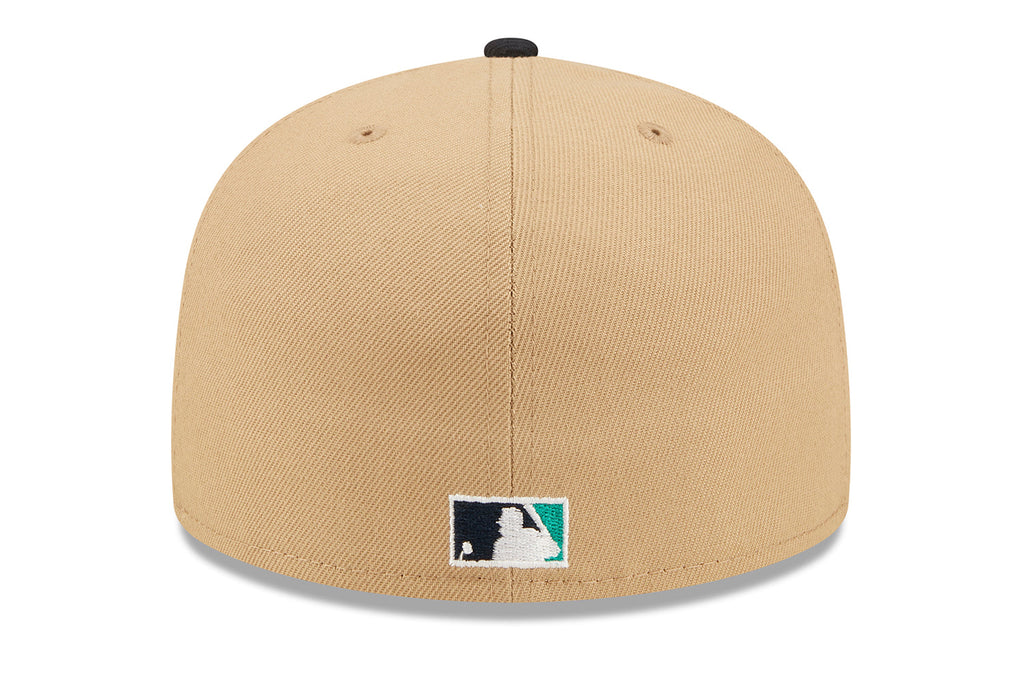 New Era x Lids HD  Seattle Mariners Classic Camel 2022 59FIFTY Fitted Cap