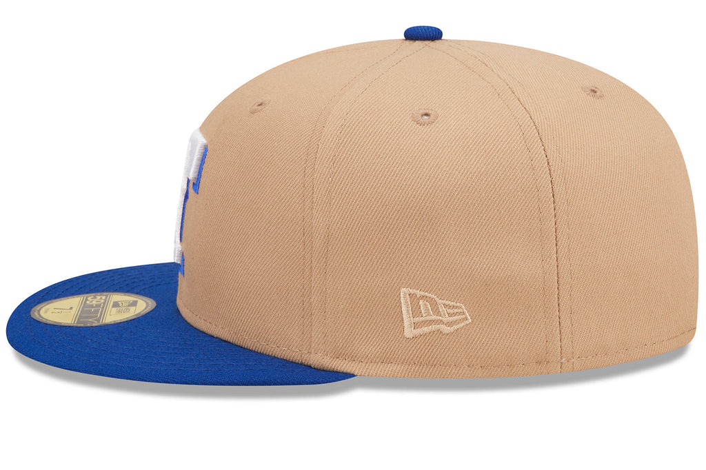 New Era x Lids HD  Texas Rangers Classic Camel 2022 59FIFTY Fitted Cap