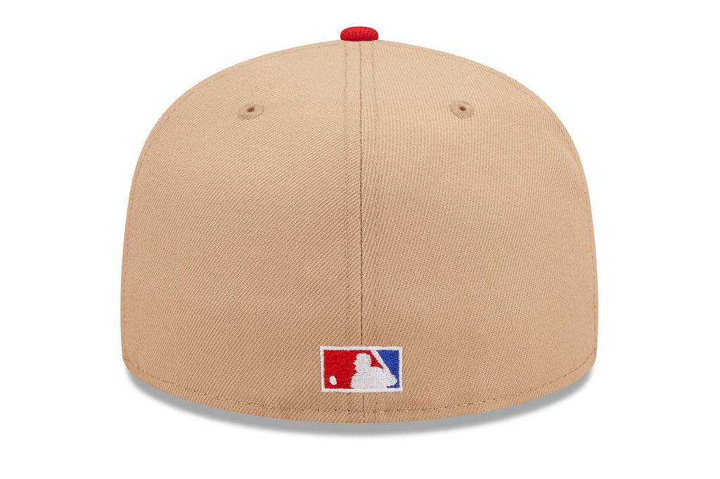 New Era x Lids HD  Washington Senators Classic Camel 2022 59FIFTY Fitted Cap