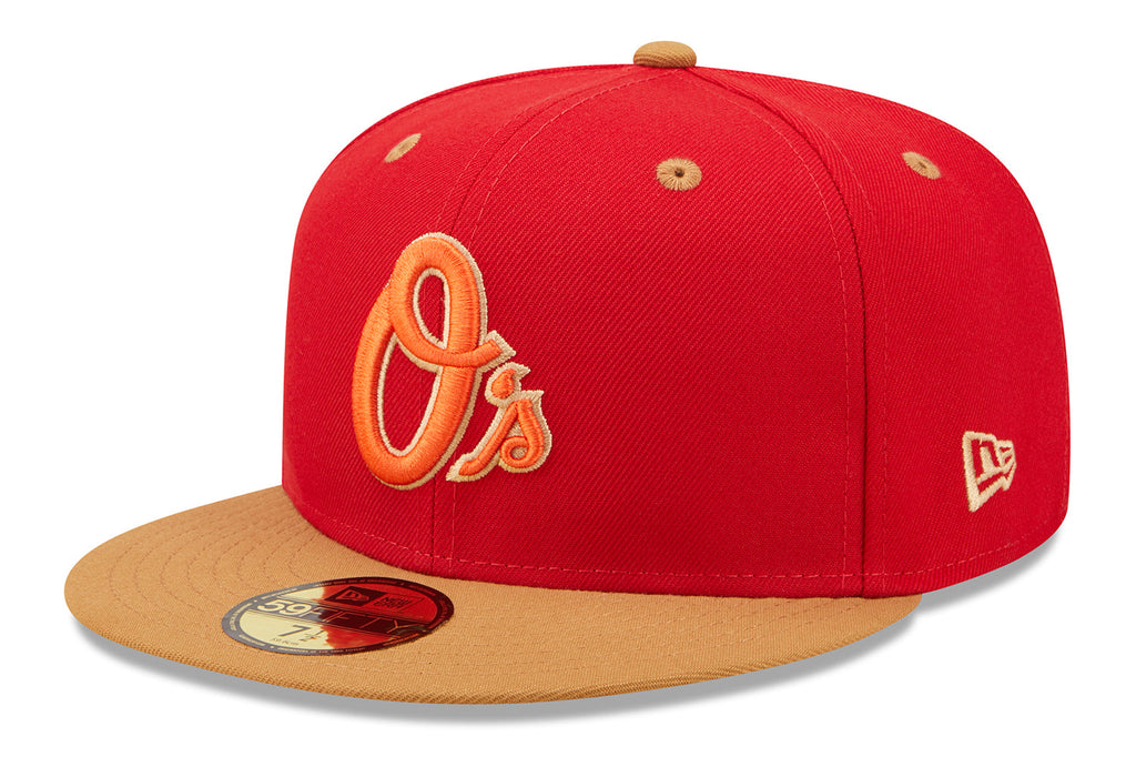 New Era x Lids HD  Baltimore Orioles Red Rock 2022 59FIFTY Fitted Cap