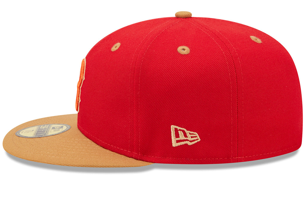 New Era x Lids HD  Boston Red Sox Red Rock 2022 59FIFTY Fitted Cap