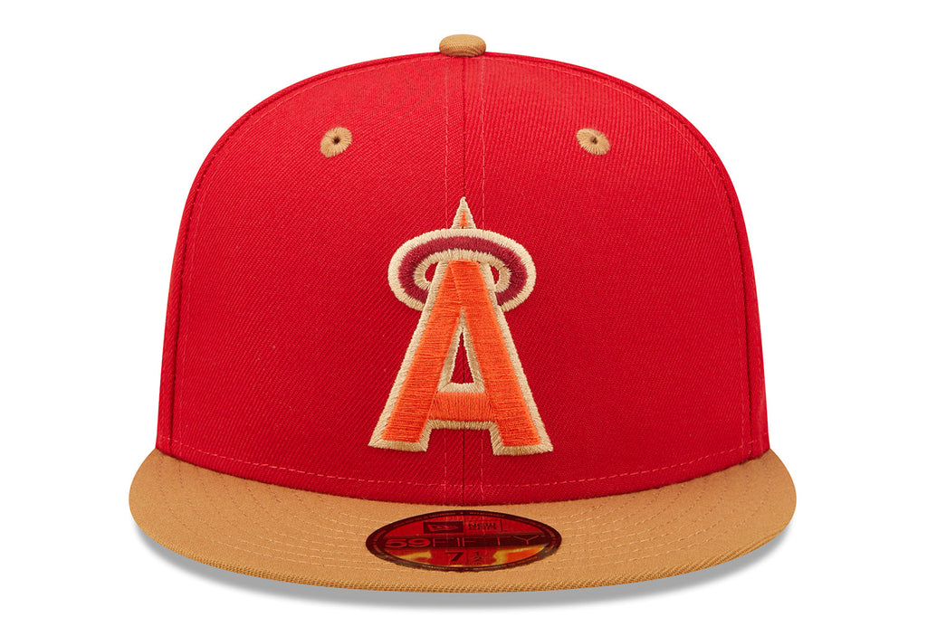 New Era x Lids HD  California Angels Red Rock 2022 59FIFTY Fitted Cap