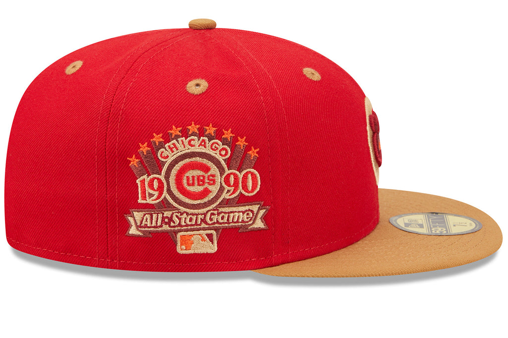 New Era x Lids HD  Chicago Cubs Red Rock 2022 59FIFTY Fitted Cap