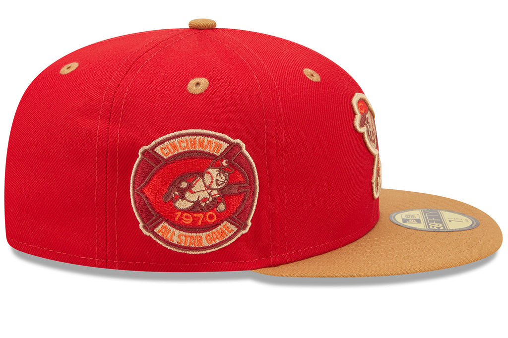 New Era x Lids HD  Cincinnati Reds Red Rock 2022 59FIFTY Fitted Cap