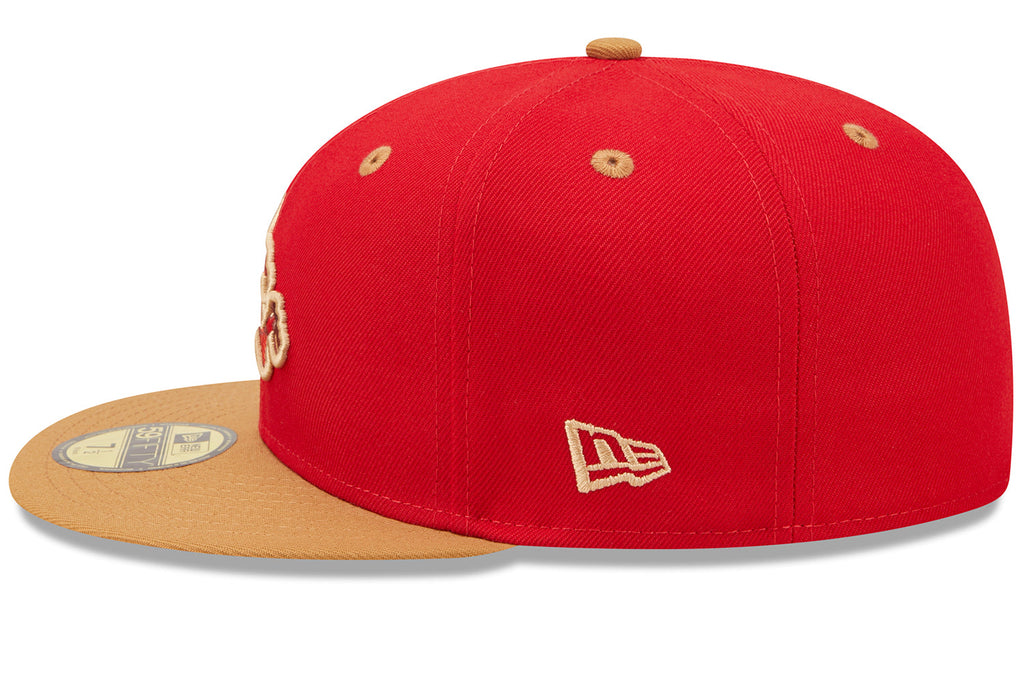 New Era x Lids HD  Cincinnati Reds Red Rock 2022 59FIFTY Fitted Cap