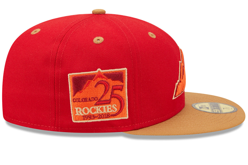 New Era x Lids HD  Colorado Rockies Red Rock 2022 59FIFTY Fitted Cap