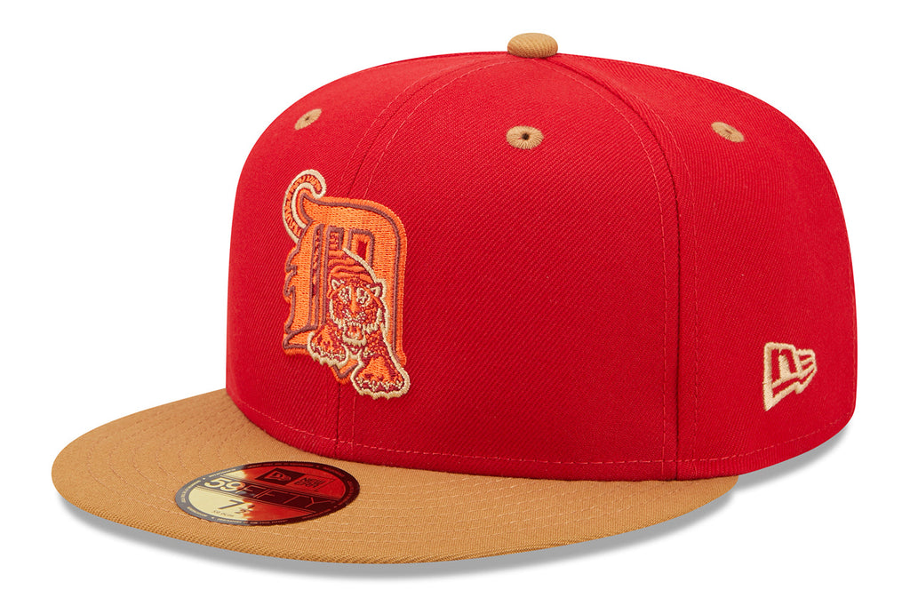 New Era x Lids HD  Detroit Tigers Red Rock 2022 59FIFTY Fitted Cap