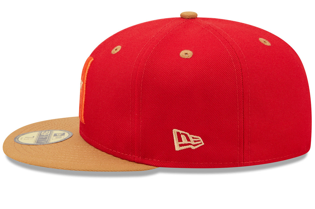 New Era x Lids HD  Houston Astros Red Rock 2022 59FIFTY Fitted Cap