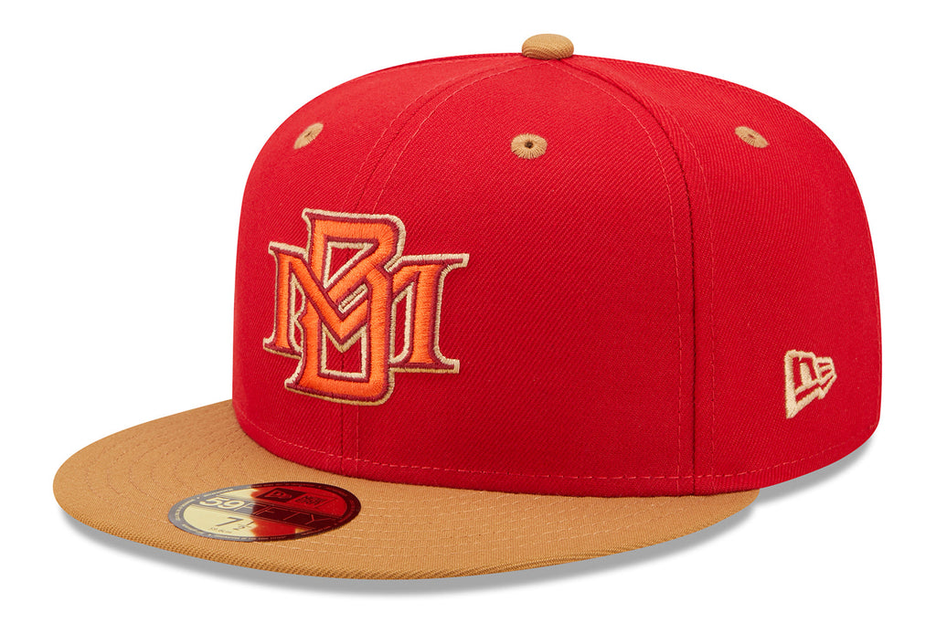 New Era x Lids HD  Milwaukee Braves Red Rock 2022 59FIFTY Fitted Cap