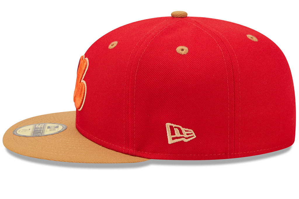 New Era x Lids HD  Montreal Expos Red Rock 2022 59FIFTY Fitted Cap