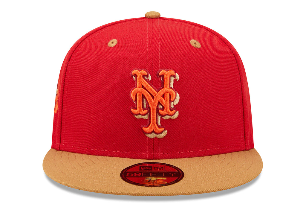 New Era x Lids HD  New York Mets Red Rock 2022 59FIFTY Fitted Cap