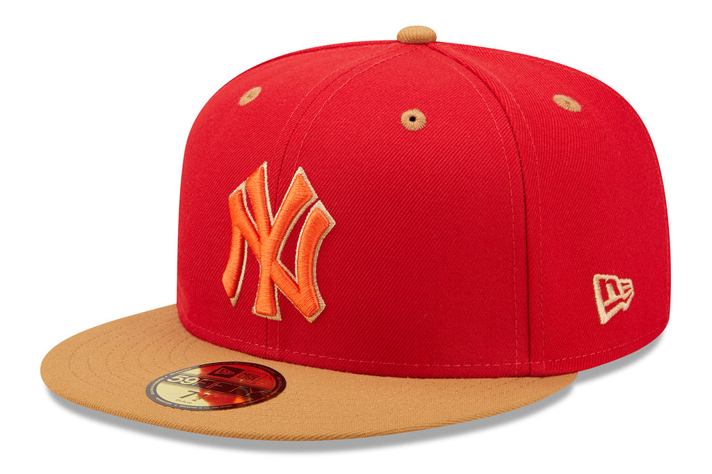 New Era x Lids HD  New York Yankees Red Rock 2022 59FIFTY Fitted Cap