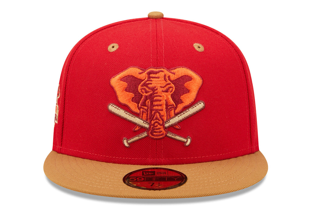 New Era x Lids HD  Oakland Athletics Red Rock 2022 59FIFTY Fitted Cap