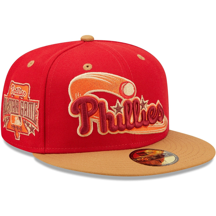 New Era x Lids HD  Philadelphia Phillies Red Rock 2022 59FIFTY Fitted Cap