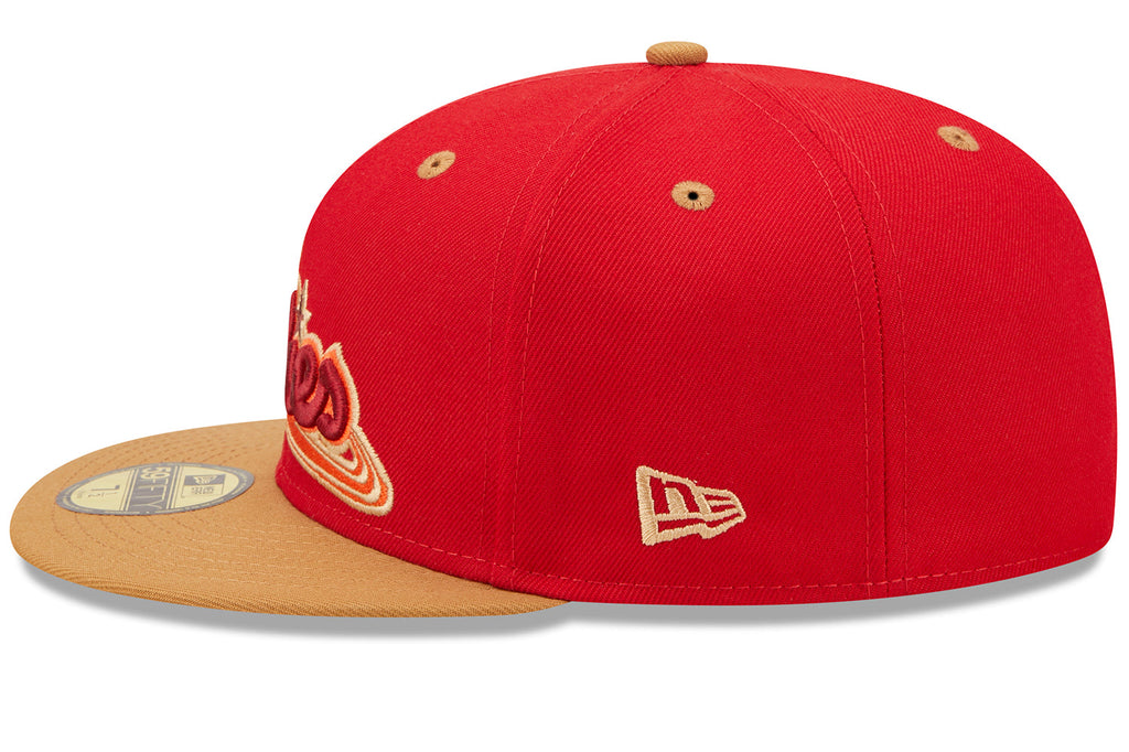 New Era x Lids HD  Philadelphia Phillies Red Rock 2022 59FIFTY Fitted Cap