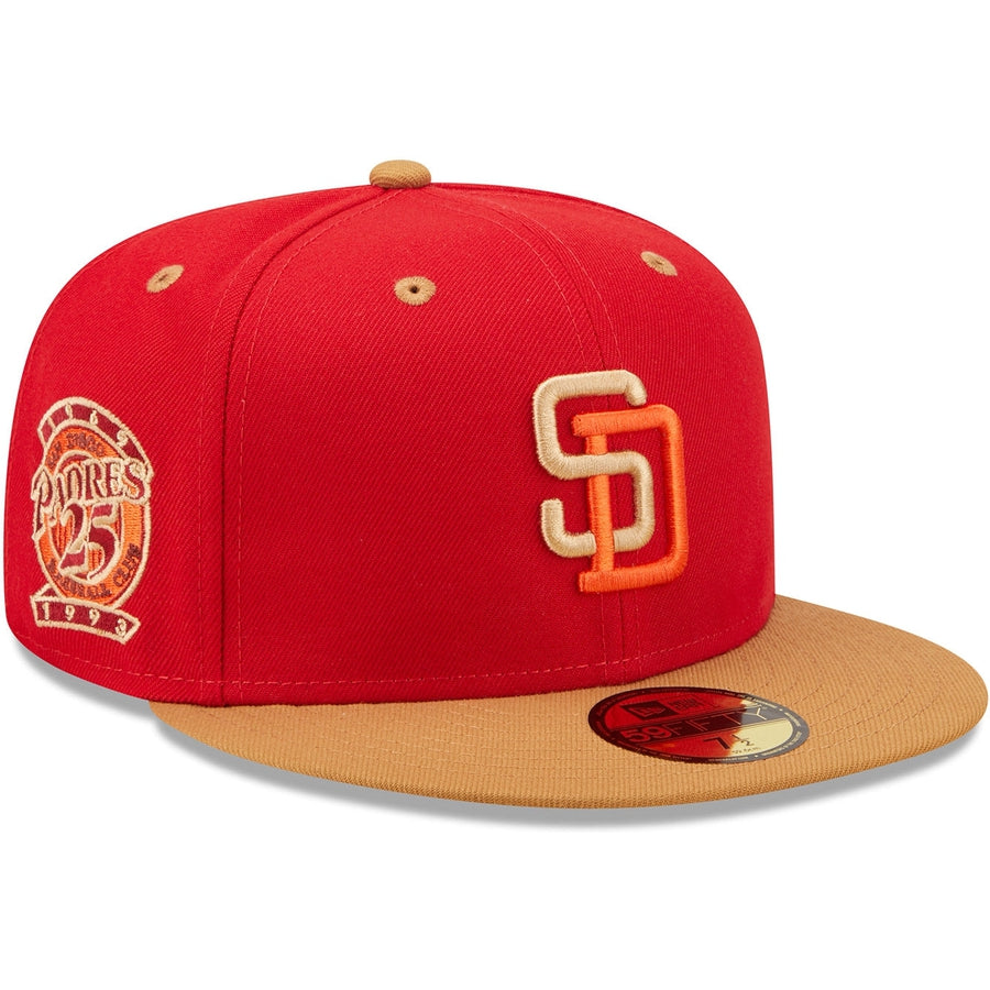 New Era x Lids HD  San Diego Padres Red Rock 2022 59FIFTY Fitted Cap