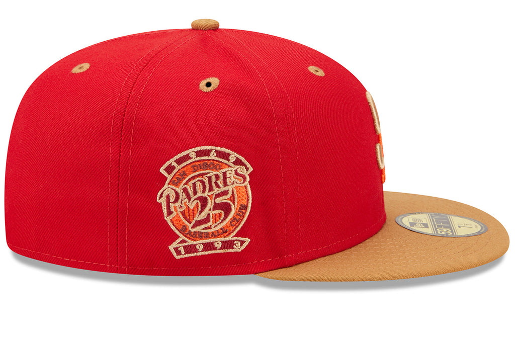 New Era x Lids HD  San Diego Padres Red Rock 2022 59FIFTY Fitted Cap