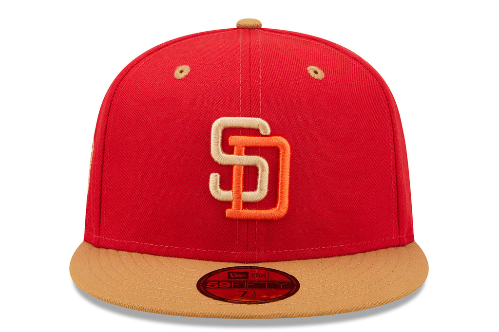 New Era x Lids HD  San Diego Padres Red Rock 2022 59FIFTY Fitted Cap