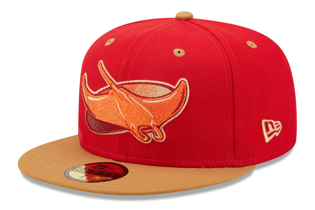 New Era x Lids HD  Tampa Bay Rays Red Rock 2022 59FIFTY Fitted Cap