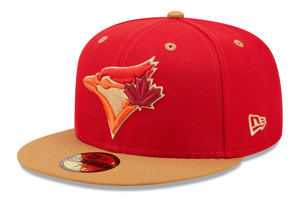 New Era x Lids HD  Toronto Blue Jays Red Rock 2022 59FIFTY Fitted Cap